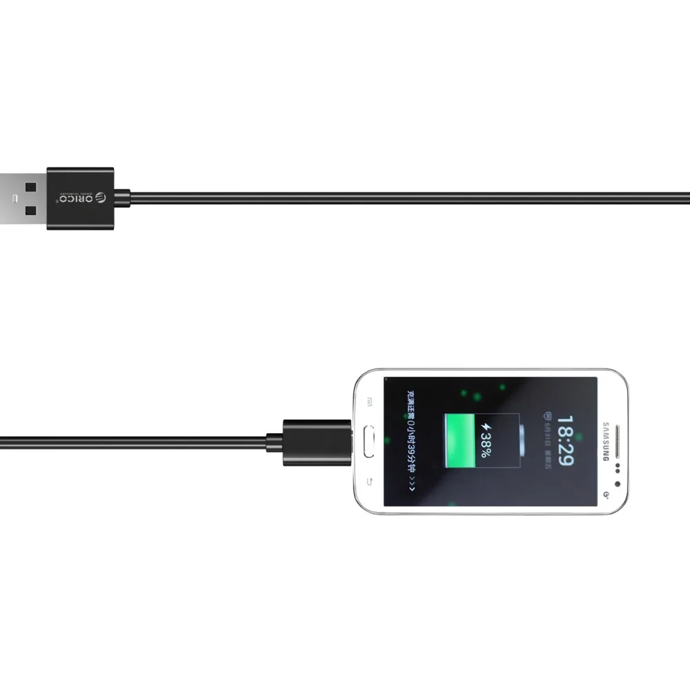 ORICO 3 шт./лот Micro USB быстрая зарядка кабель для синхронизации данных длина 1 м Android