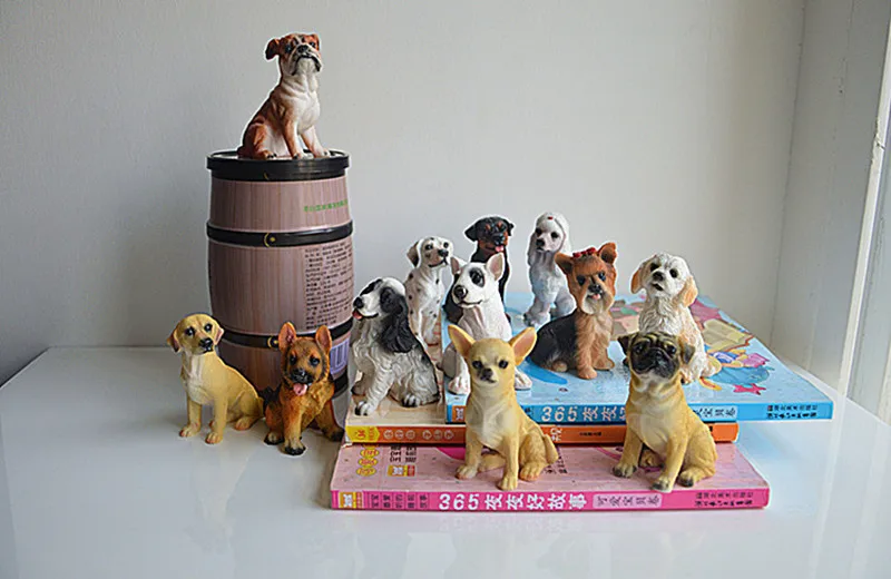 Dog Figurines (8)