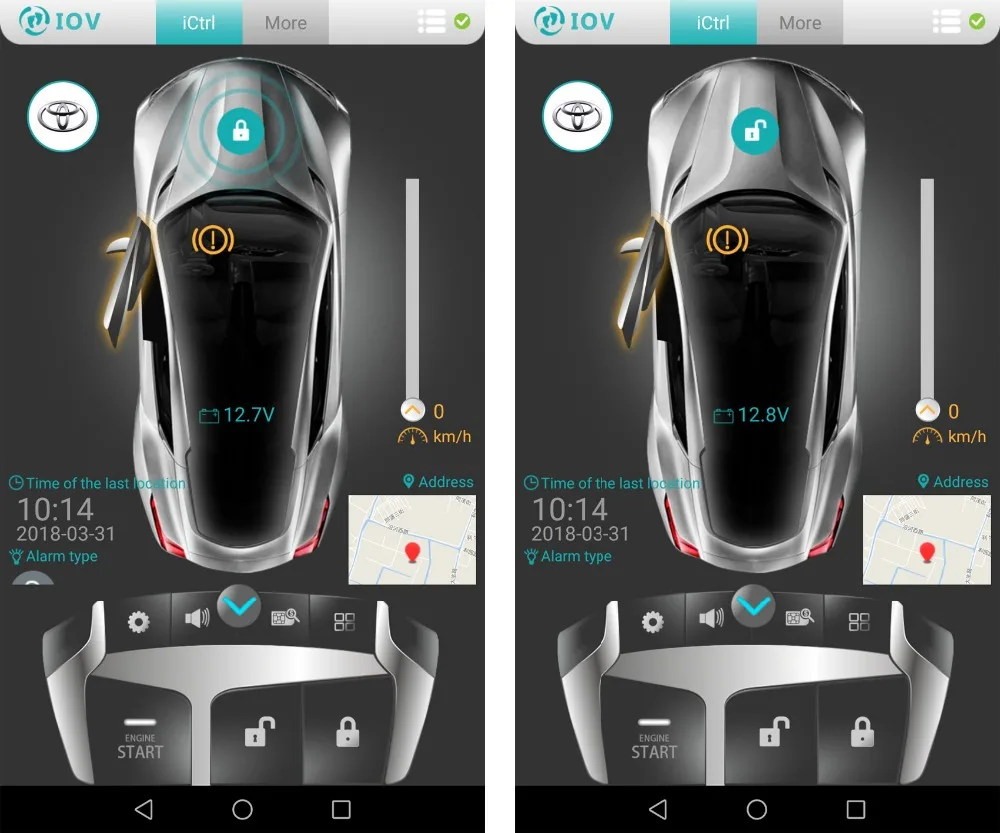 driver door lock and unlock