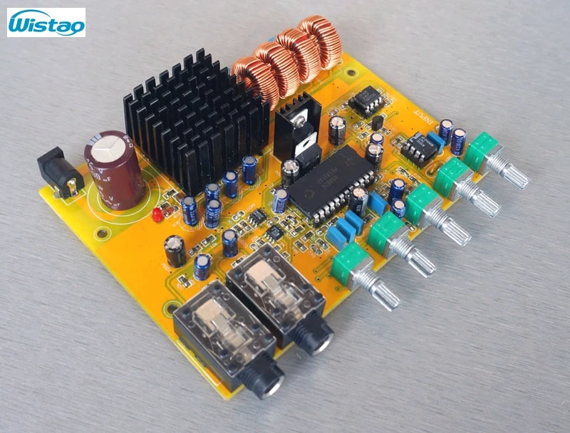 

M65831 Digital KARAOK Player Board PCBA with TDA7498 Power Amplifier 2X160W Max DC 18--30V HIFI  DIY Free Shipping