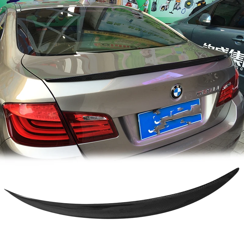 UHK задний спойлер из углеродного волокна для BMW 5 серии F10 f18 520 525 528 535li Spoyler