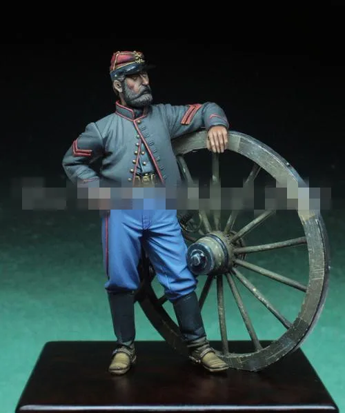 

1:35 Resin Figure Model Kit Unassambled Unpainted //N004 (without wheel)