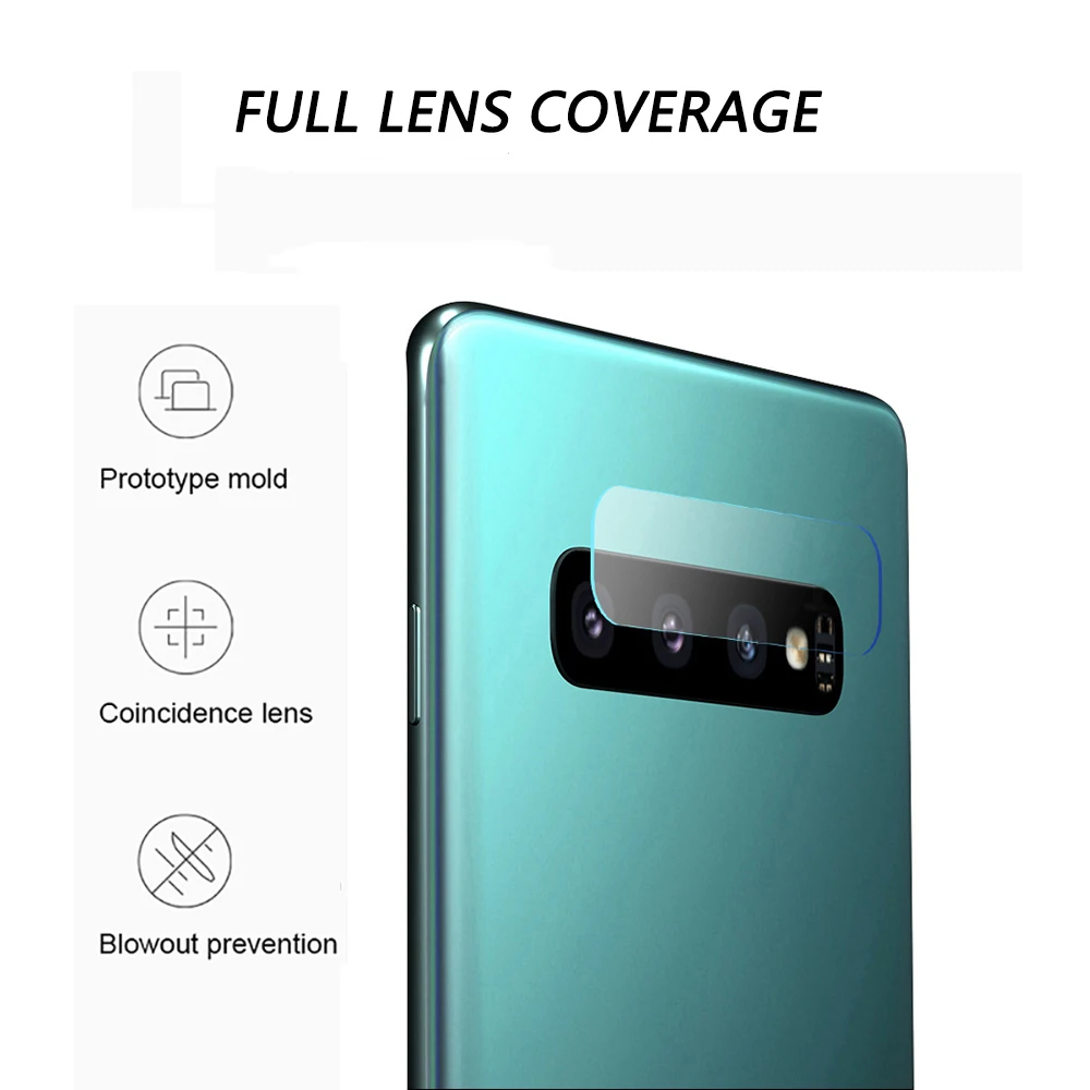 

Camera Len Clear Screen Protector Tempered Glass For Samsung S10E S10 Plus S9 S8 Plus Note 9 Note 8 J4 J6 A9 A7 2018 Lens Film