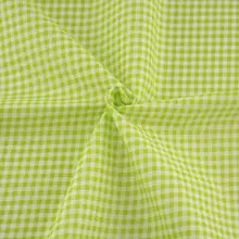 Светильник в зеленую и белую клетку ткани дизайн Текстиль Ткань для шитья хлопок Tecido жир четверть Ткани Лоскутная простая художественная работа