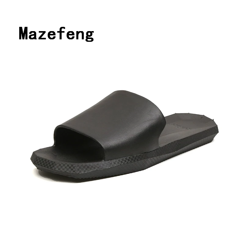 Aliexpress.com : Buy Mazefeng Summer Solid Slides Unisex Fashion ...