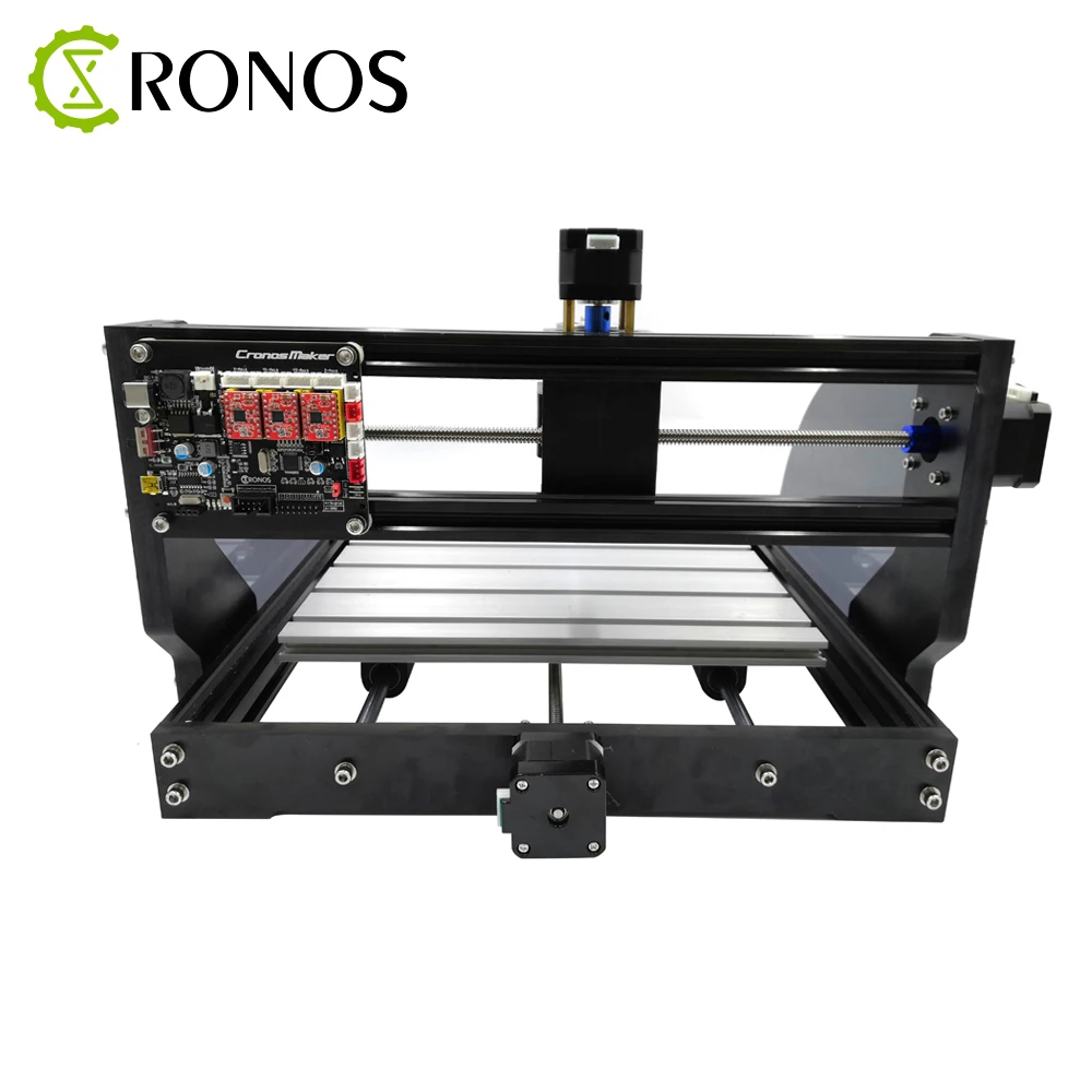 CNC 3018 Max+Offline Laser Engraver Wood DIY CNC Router Machine,Pcb Milling Machine,Wood Router,GRBL Control,Craved On Metal