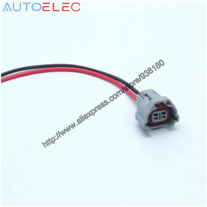 

4Pcs NEW DENSO Bottom Slot 'HIGH TAG' Injector plug Connectors with Pigtails for for 1jz 2jz Subaru Nippon Mazda Subarus