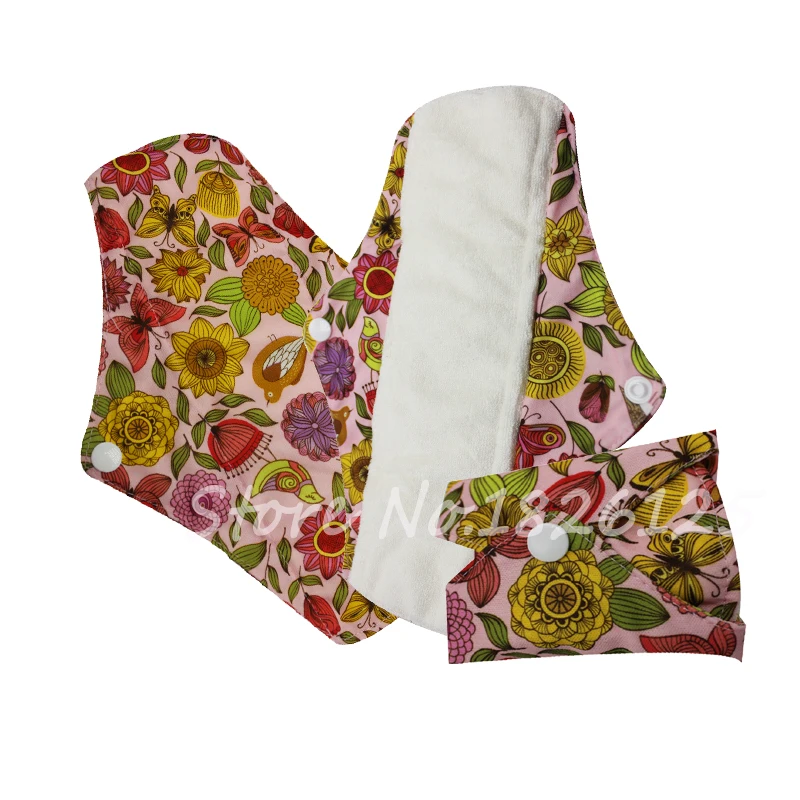 Тканевая менструальная прокладка с новым рисунком многоразовые гигиенические салфетки моющиеся женские прокладки