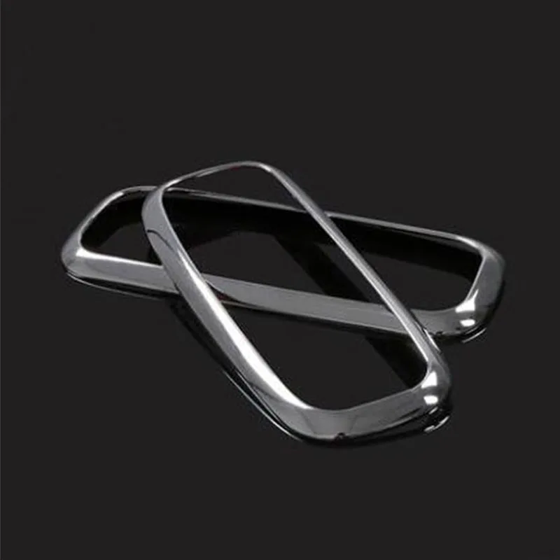 My Good Car ABS Chrome Rear Reading Light Circle Cover Sticker for Ford Fiesta 2009 - 2016 Accessories