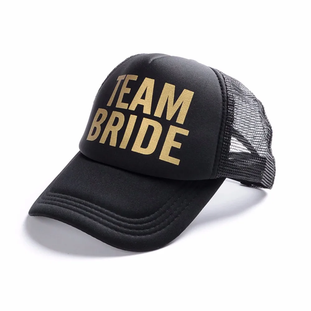 Команда надпись «Bride Tribe» Snapback Кепка-тракер Кепка с сеточкой и золотыми буквами с принтом стрелы, Свадебная вечеринка Бейсбол Кепки клуб подарок