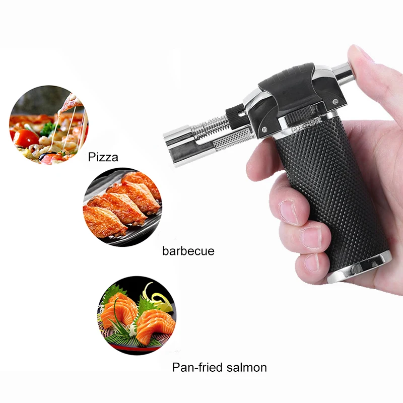 Outdoor Camping Barbecue Charcoal Firearms Welding Torch Lighter Free Preheating Sprayer Hot Sale