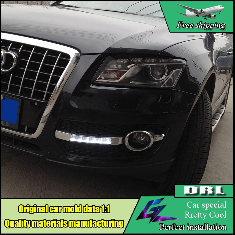 Car Styling DRL Kit For Audi Q5 2010 2011 2012 LED Daytime Running
