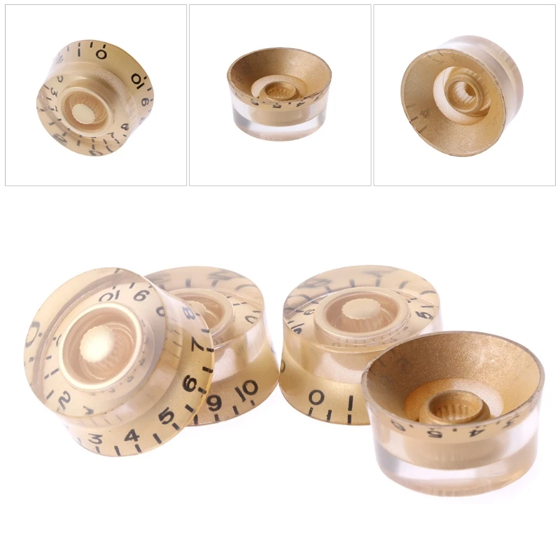 

Speed Control Knobs Volume Tone Buttons For Electric Guitar