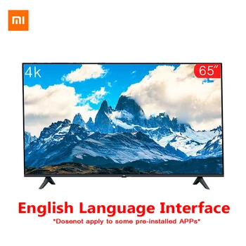 

Original Xiaomi Tv 65 inches E65A Real 4K Borderless Full Screen TV Set 2GB+8GB Memory Anti-Static AI Voice Control Dolby Sound