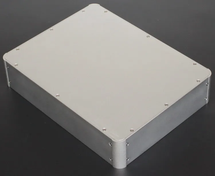 case 433*90*333mm WA40 Full aluminum Silver amplifier chassis / Tube amp amplifier /DAC Decoder/ AMP Enclosure / case / DIY box
case 433*90*333mm WA40 Full aluminum Silver amplifier chassis / Tube amp amplifier /DAC Decoder/ AMP Enclosure / case / DIY box