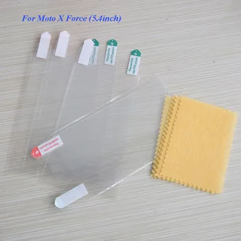

Good Quality Ultra Clear Guard Screen Protector Film For Motorola Moto X Force 5.4'' Phone (500CPS/Lot)