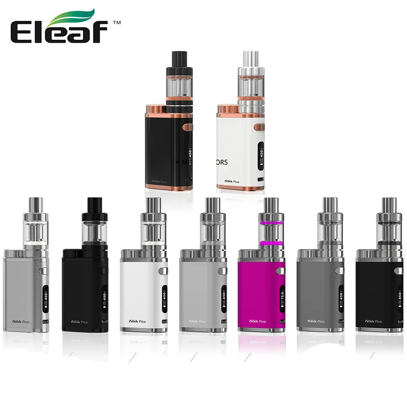 Оригинальный набор для вейпа Eleaf istick Pico мощностью 75 Вт боксмод с Melo III/ III Mini tank
