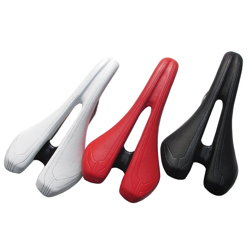 

Ultralight Bicycle Saddle Titanium Base Rail Hollow Breathable Comfortable MTB Road Bike Saddle EVO MTB Road Cycling Saddle Seat
