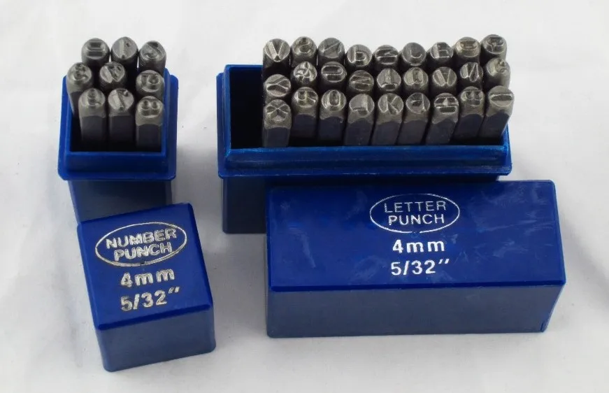 Free shipping 36pcs 8mm,jewelry stamping punch,gold punch stamping set