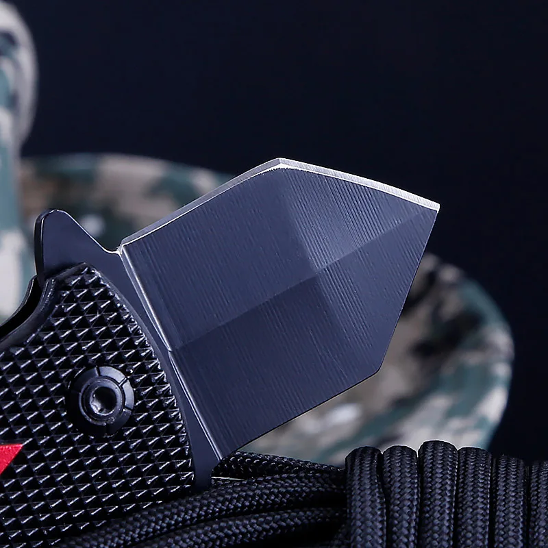 Venta al por mayor Mini plegable defensa táctico cuchillo llavero deportes al aire libre Camping caza trabajando de seguridad herramientas
