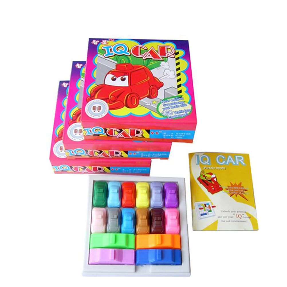 

1 Set Kids Toys Car Model Maze Parking Lot IQ Car Parking Geometric Puzzle Educational Toys Kids 3D Puzzles Game Toy Juguetes