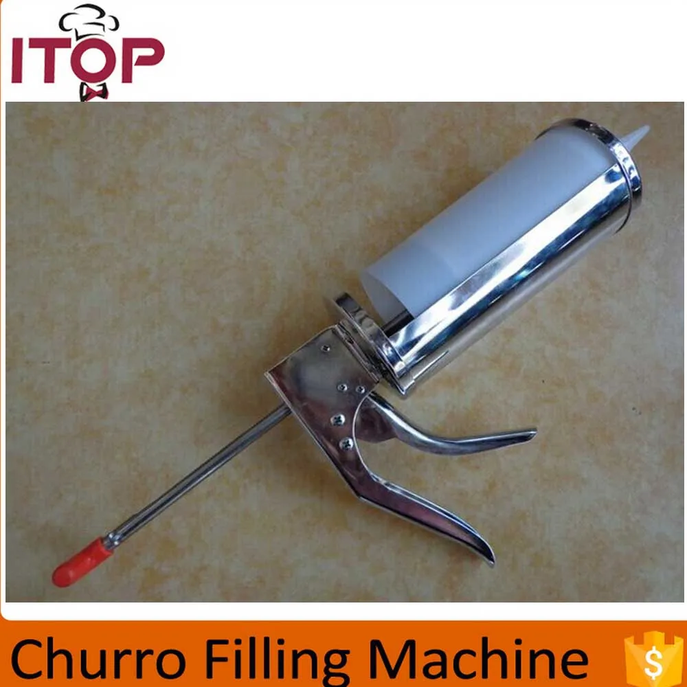  700ml Capacity Stainless Steel Manual Spain Churros Filling Machine Churros Filler Maker Kitchen Ac - 32973562117