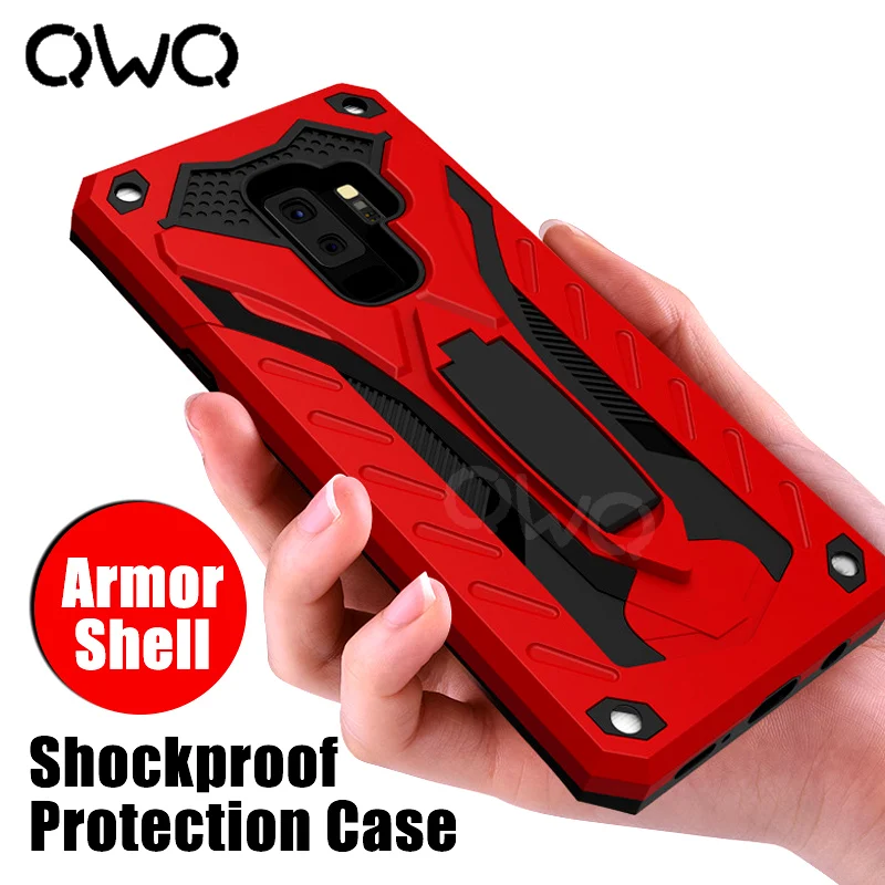 

luxury Shockproof Protective Case For Samsung Galaxy S8 S9 Plus Note 8 9 Full Armor cover For Samsung S8 S7 Edge Protection Case