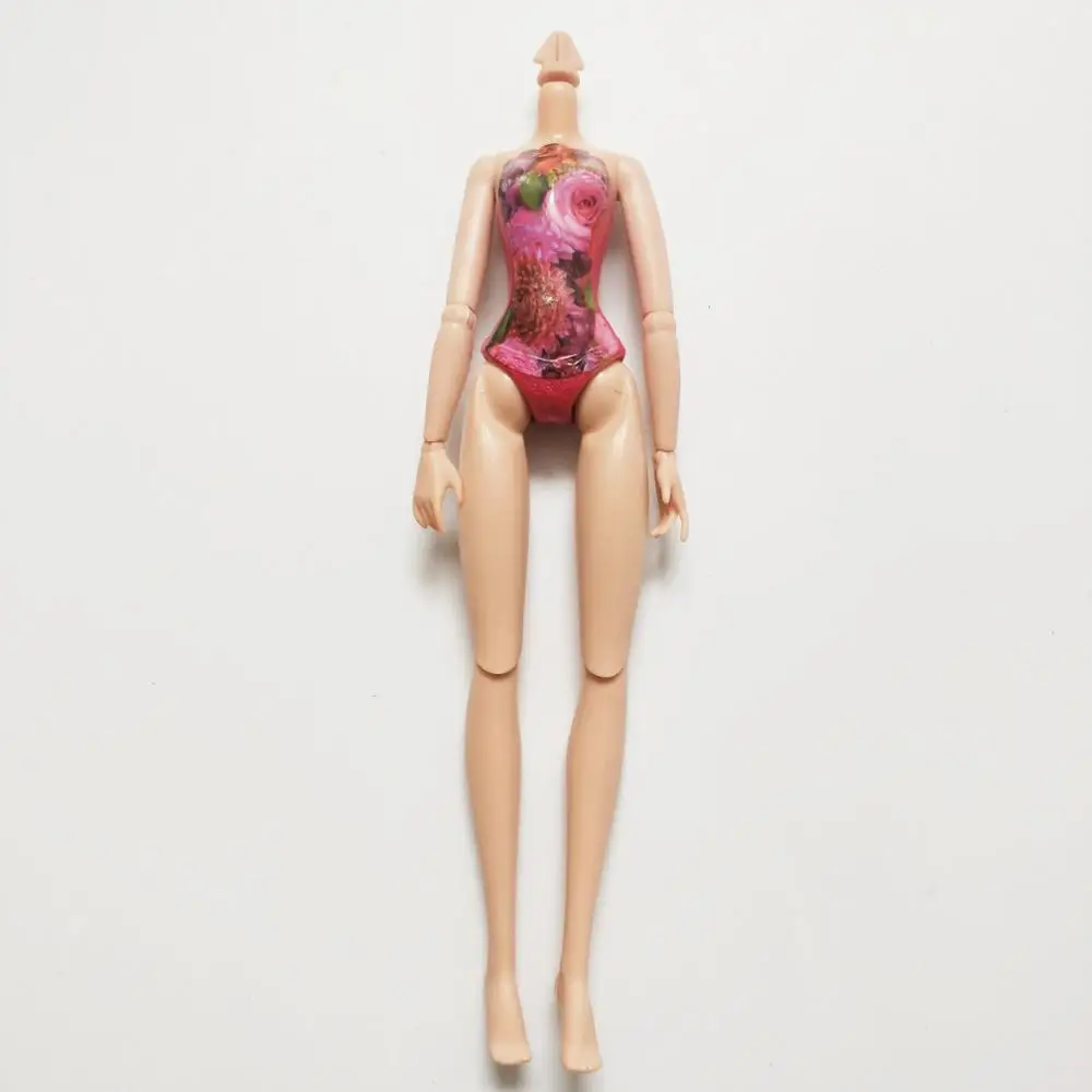 Новое тело для моды купальник для куклы Печатный тело высокого на выбор высокого качества Куклы Аксессуары для фигуры куклы игрушка подарок - Цвет: Красный