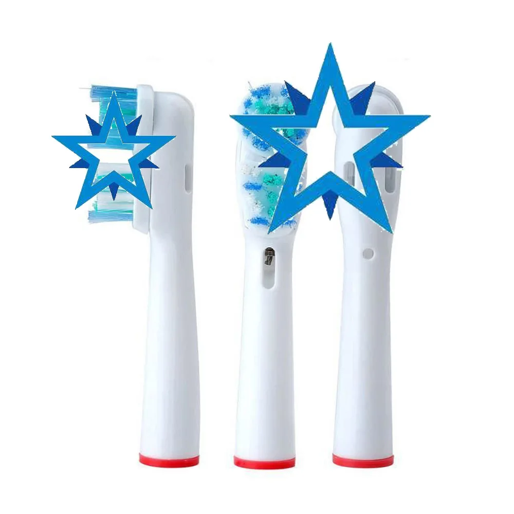

12pcs=3packs SB-417A SB 417A Dual Clean Electric Toothbrush Heads Oral Heygiene Care