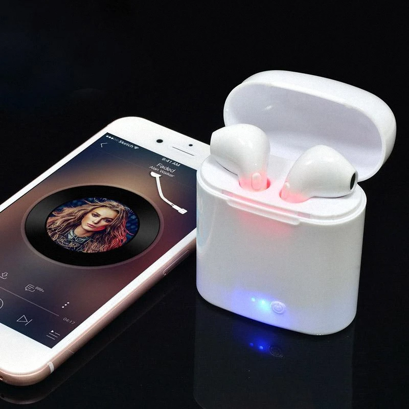 

i7s TWS Bluetooth Wireless Earphones Earbuds With Charging Box Sports Headsets Android Audifonos For All Smart Mobile Phones