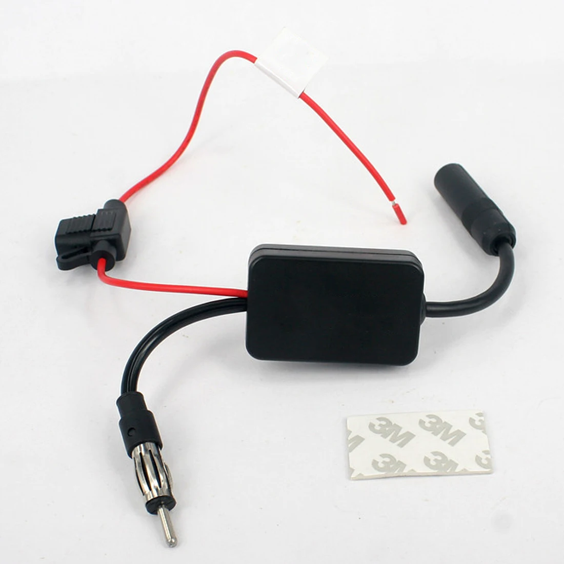 

Universal Auto Car Radio FM Antenna Signal Booster Amp Amplifier for Marine Vehicle Boat RV 12V Signal Antenna Enhance Device