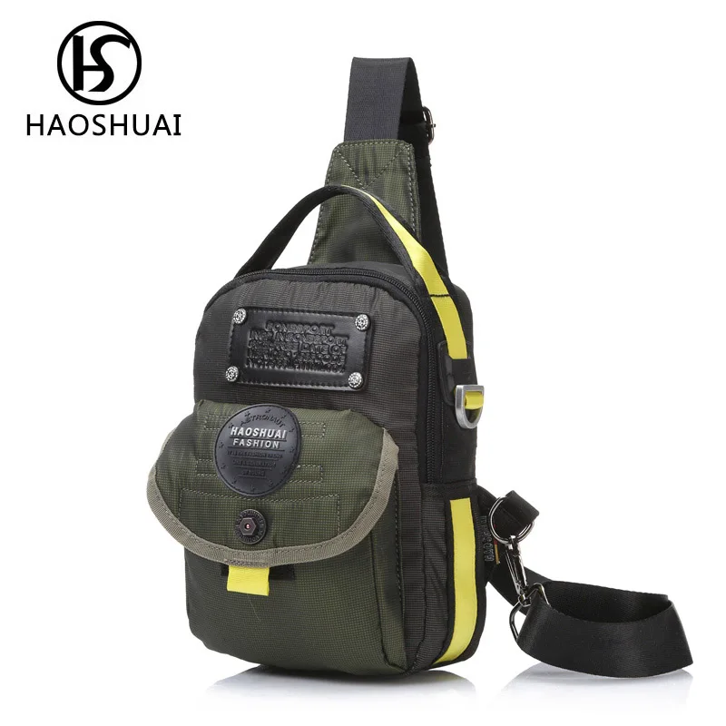 multi pocket sling bag
