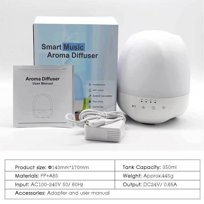 Ultrasonic Aroma Diffusers DN-818 (8)