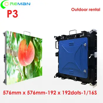 

P3 outdoor waterproof led screen panel mobile hanging floor standing led TV screen good price