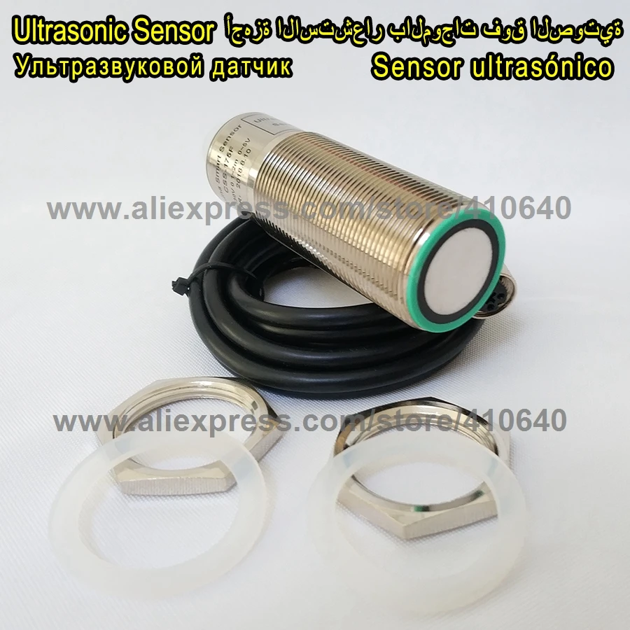 

High Accuracy Analog Outputs 30mm PEPPERL FUCHS Copy Ultrasonic Sensor Transducer Distance Measuring Module