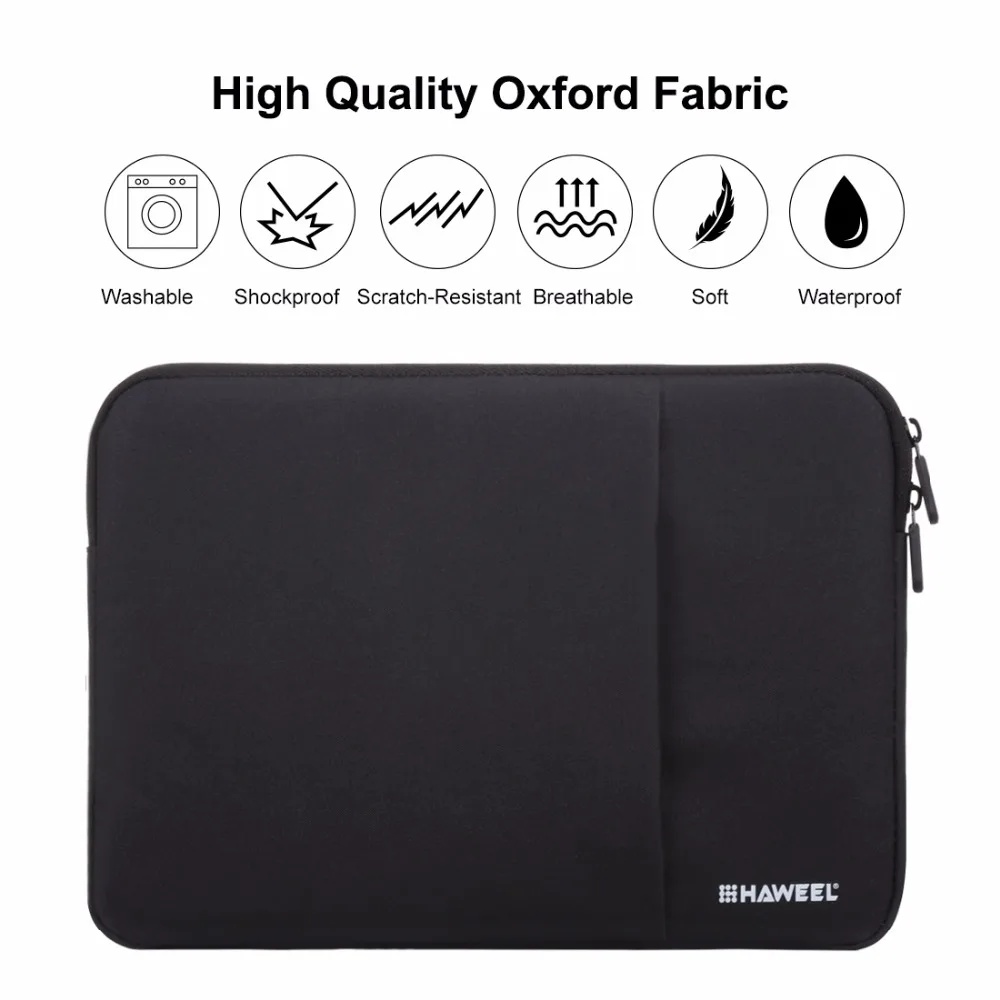 Haweel 15 13 11 Inch Sleeve Case Zipper Briefcase Carrying Bag For Ipad ...