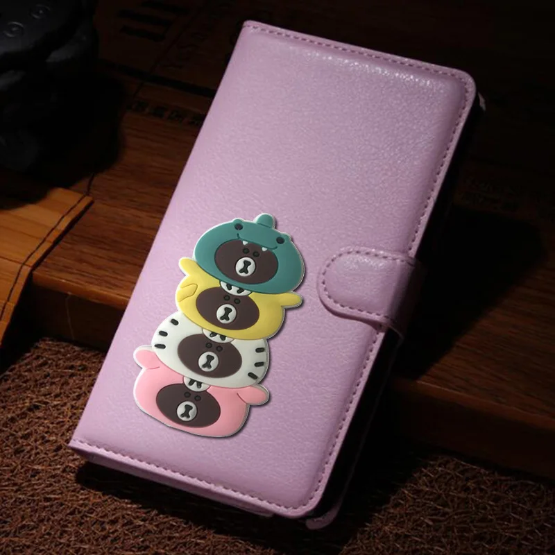 YeLun для wiko sunny 3 mini Cover Angry Eyes бульдог Единорог деловой стиль Флип кожаный бумажник Funda телефонные разъемы для карт чехол - Цвет: 6