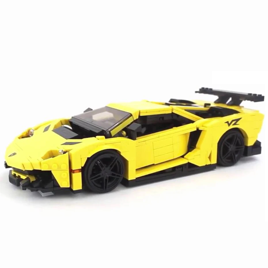 Lepin Xingbao XB-03008 Dream Car Lamborghini Aventador - MengBrick Build[00-11-16][20190516-010010914]