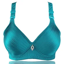 Women Bra Lingerie Ladies Strip Wire Free Seamless Brassiere Plus Size 36-42 B C Cup Bras Bralette Wireless Bra for Women 0026
