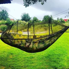 Drop Shipping Ultralight Mosquito Net Hammock With Adjustable Straps And Carabiners Free Shipping Large Stocking 13 Colors