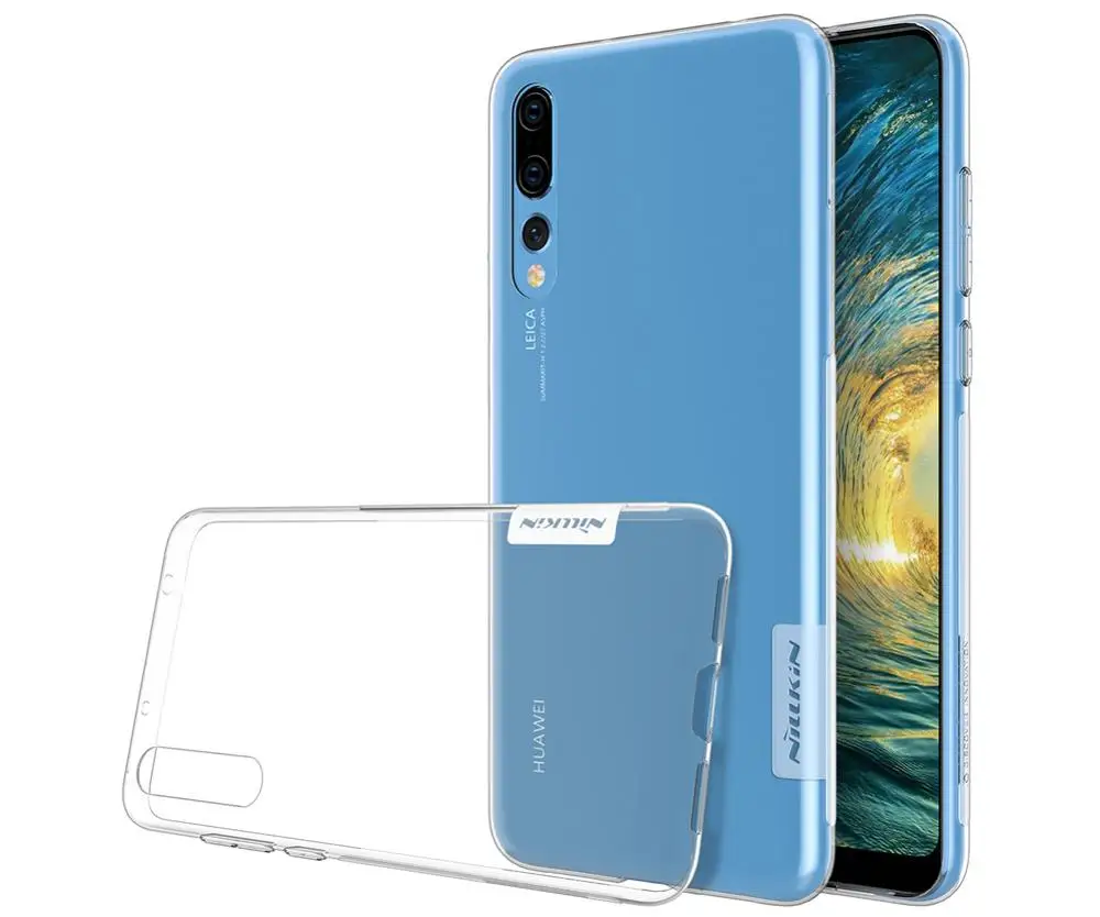 Для huawei P30 20 Pro чехол Nillkin мягкий TPU 0,6 мм Тонкий чехол для телефона для huawei P30 P20 Pro Lite силиконовый чехол Nilkin Crystal чехол - Цвет: Прозрачный