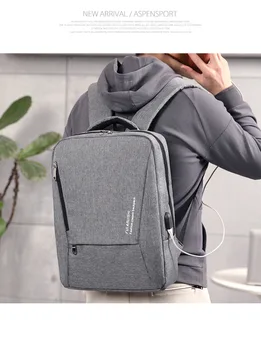 

Fashion Womens Mens Laptop Backpack Charging Via USB Computer Backpack School Bag for Traveling FL1729