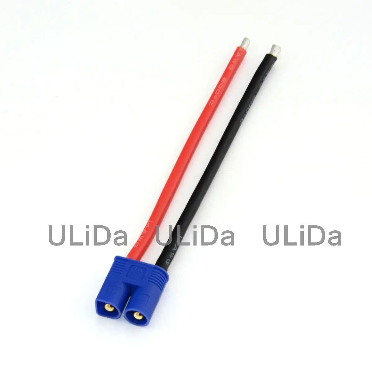 

EC3 Connector Male W/Housing 10CM Silicon Wire 14AWG for RC Battery Quadcopter