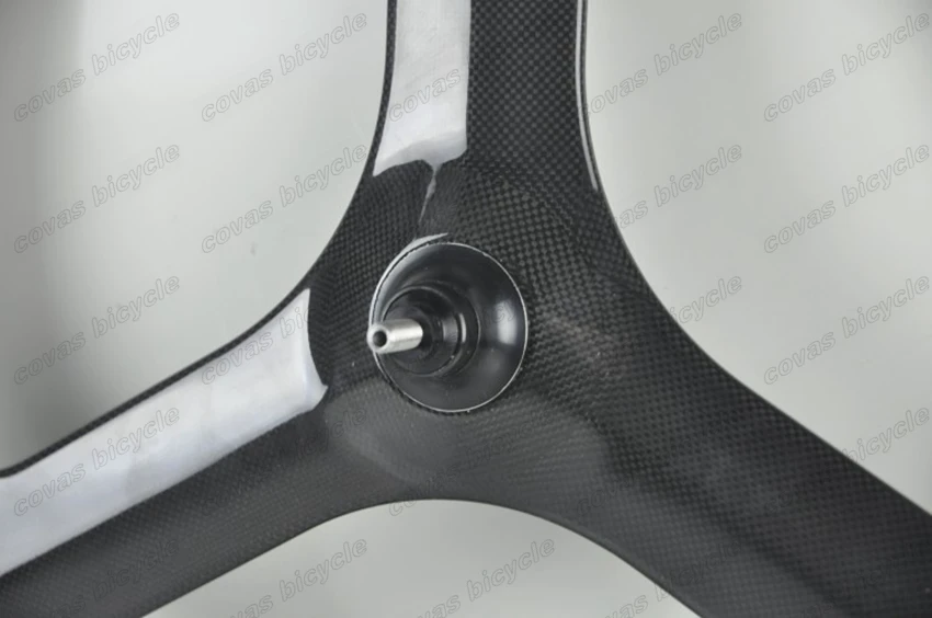 Excellent 700C full carbon 3-spokes carbon wheels 70mm depth Tri-spoke clincher/tubular for road/Track/Triathlon/Time Trial Bike rim 5 Excellent 700C full carbon 3-spokes carbon wheels 70mm depth Tri-spoke clincher/tubular for road/Track/Triathlon/Time Trial Bike rim 5