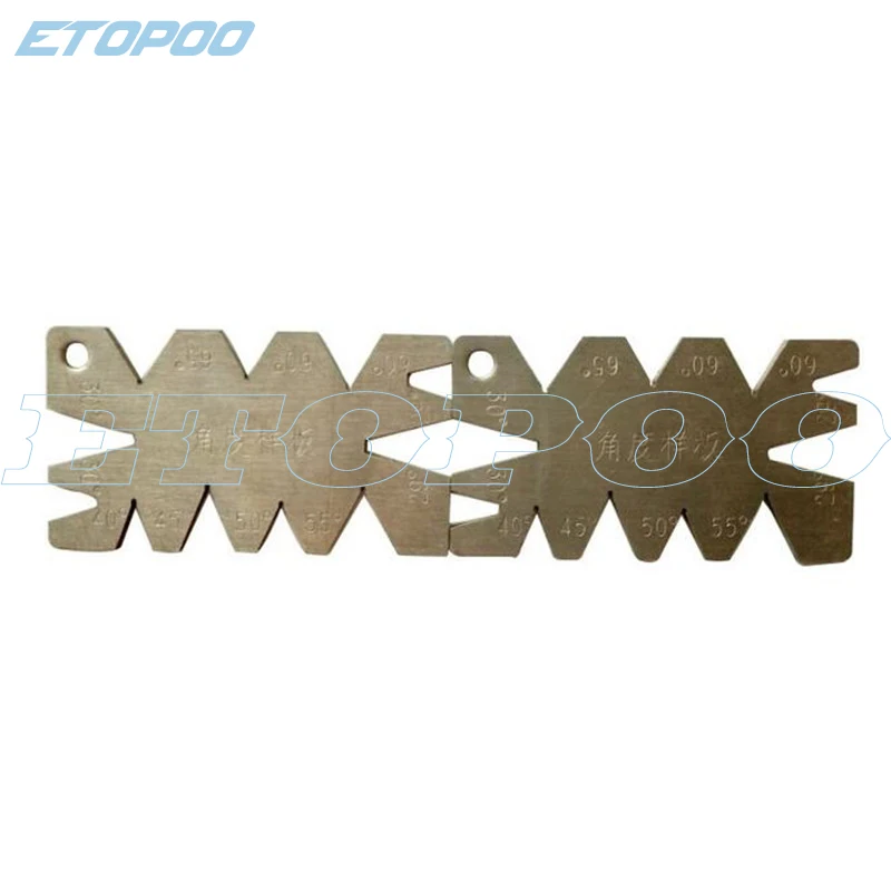 5pcs/set MachIning Threads Angles Measure Tool Screw Cutting Gauge