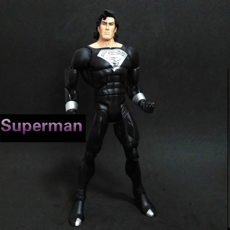 black superman figure