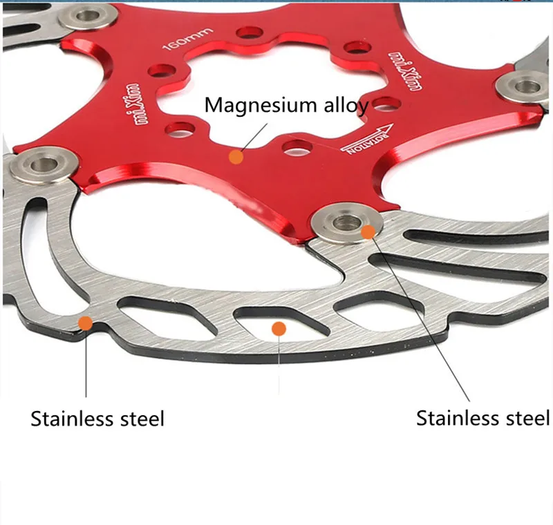Mi. Xim велосипедный Дисковый Тормоз MTB тормозной поплавок вращающийся диск роторов 180 мм вращающийся диск ротора тормоза сплава поплавок
