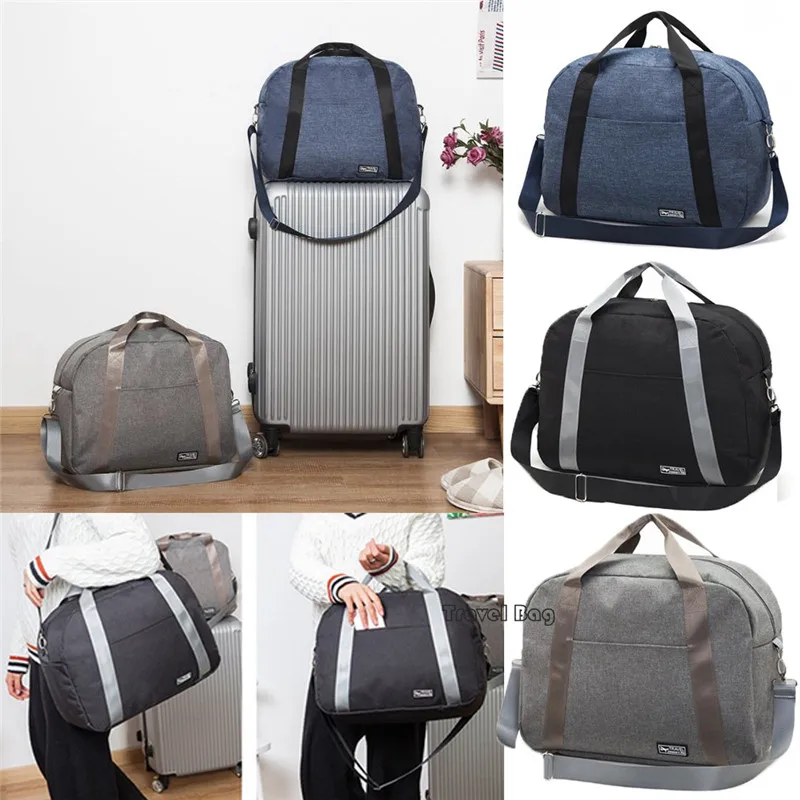 

Foldable Suitcase Travel Bag Luggage Carry-On Clothes Storage Organizer Bag