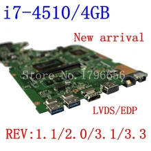 New X555LP I7 4510 4G motherboard For ASUS X555LD VM590L R556L W519L R557L X555LI rev2