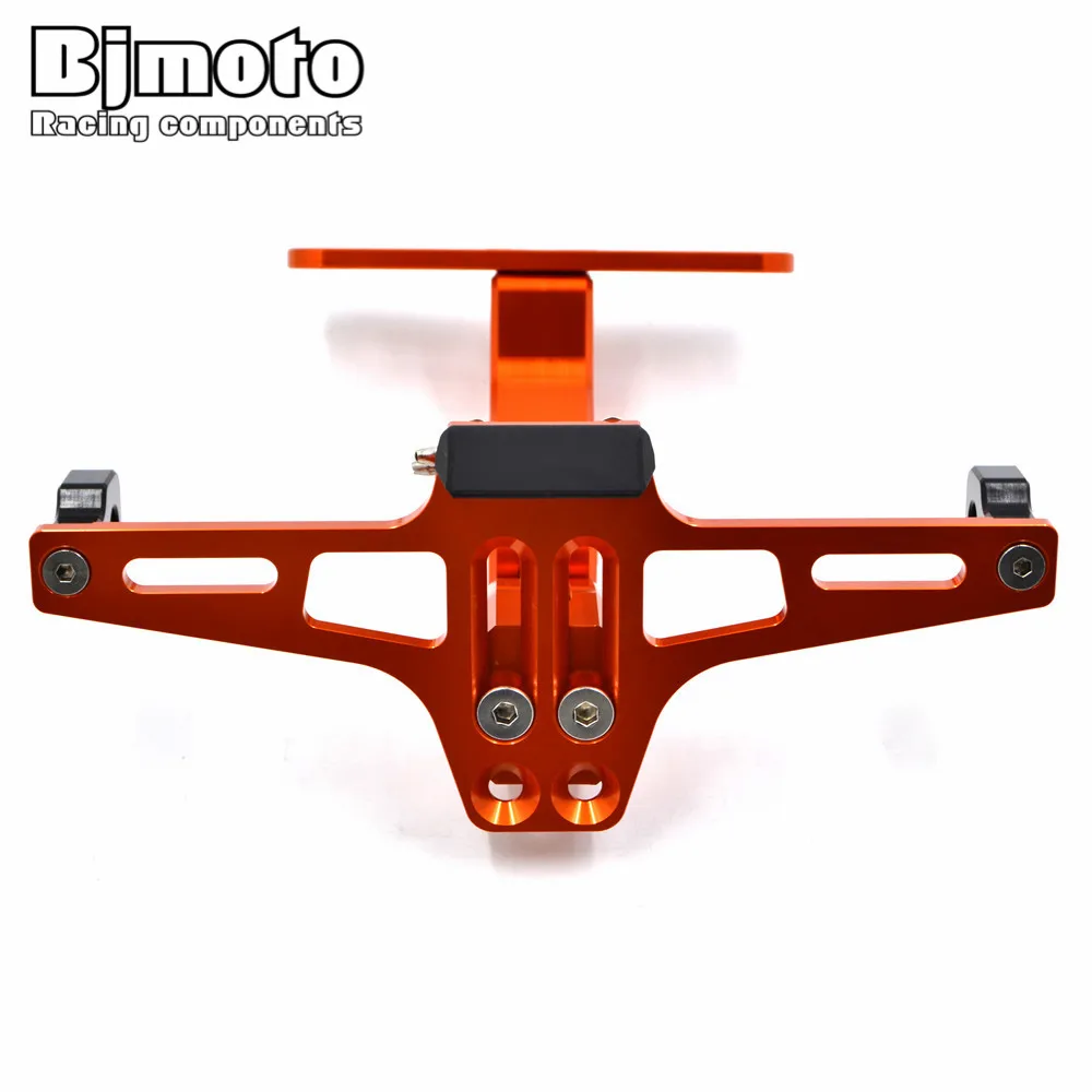

NEW Motorcycle License Number Plate Holder Mount Bracket Hanger Registration Holder For KTM duke 125 200 390 690 exc Sport Bike